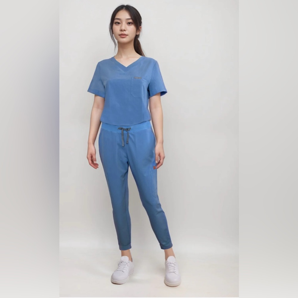 Modern Med Scrubs Set